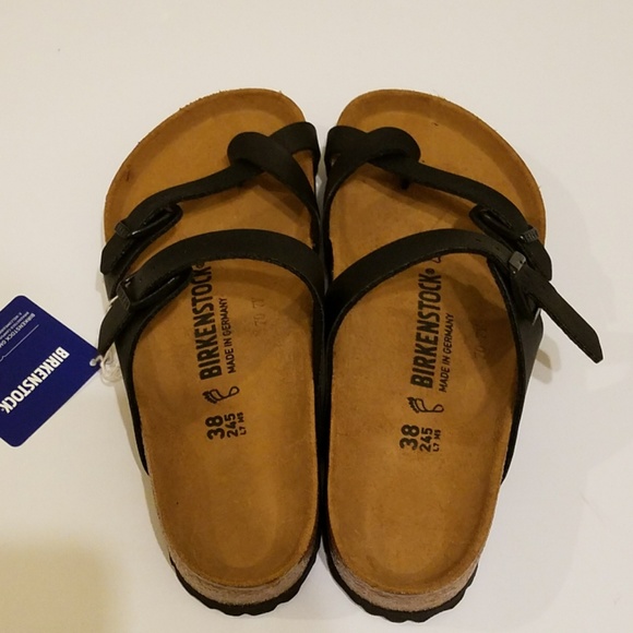 New Birkenstock Mayari Black Sandals 38 - Picture 2 of 3